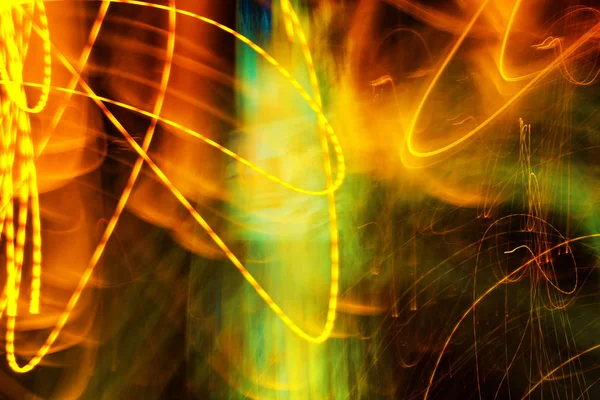 Ampelfarbe mit Langzeitbelichtung — Stockfoto