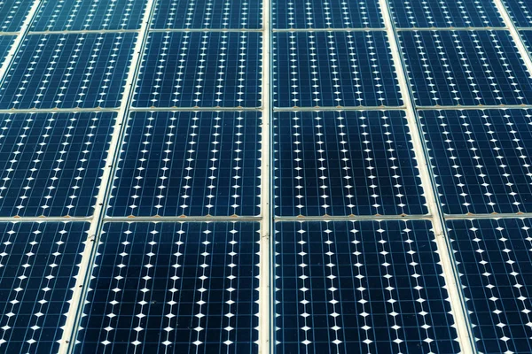 Superficie paneles solares — Foto de Stock