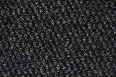 Zor bir karanlık halı doku, makro