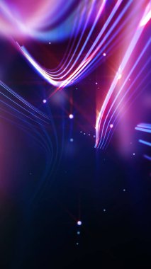 Arka plan olarak streaking parlak mor çizgiler