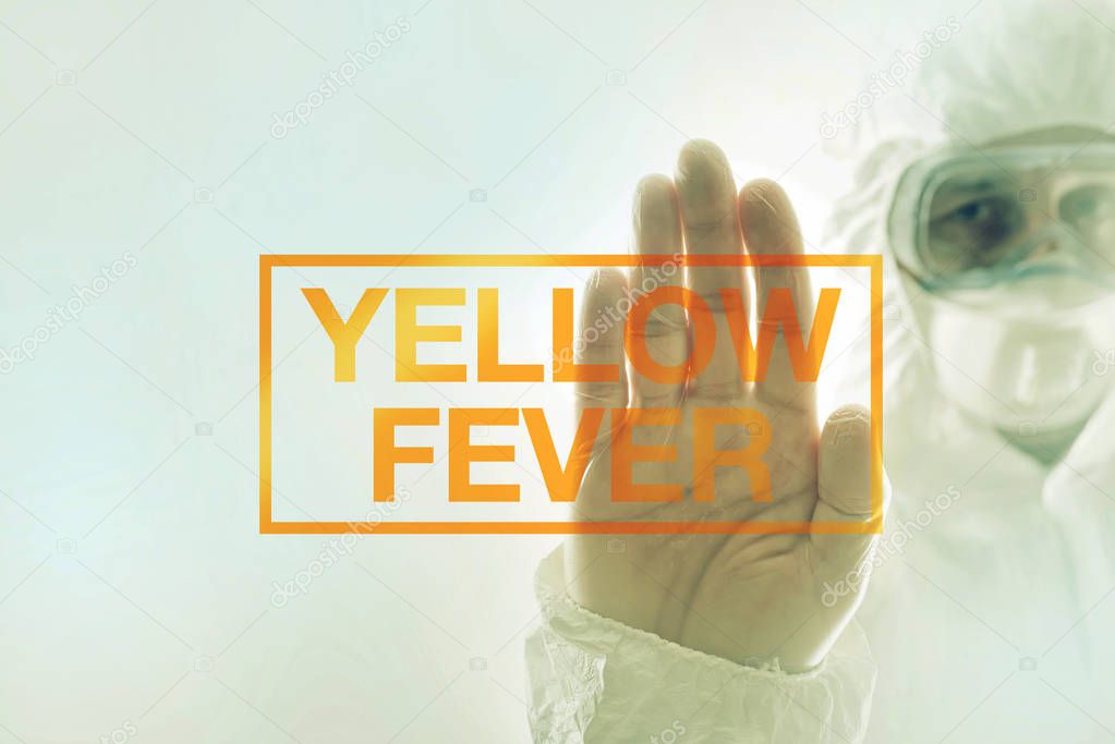 Yellow fever quarantine concept