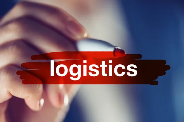 Logistics affärsidé — Stockfoto