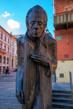 Gustav Mahler Statue in Ljubljana