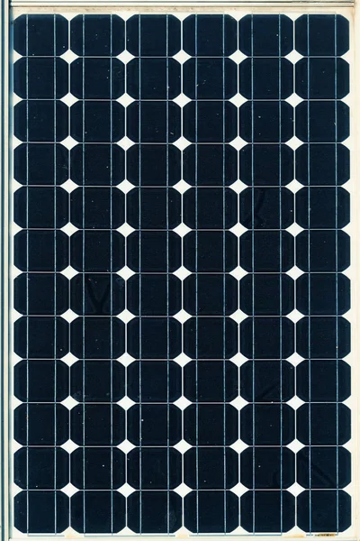 Top view of single solar panel surface — Stock Photo, Image