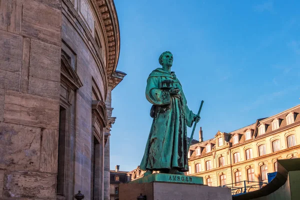 Kuppelinnenraum der Marmorkirche in Kopenhagen, Dänemark — Stockfoto