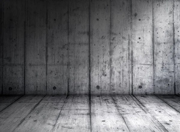 Boş grungy beton Oda