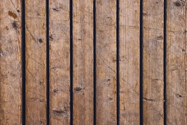 顶视图的室外露台硬木地板纹理 — 图库照片