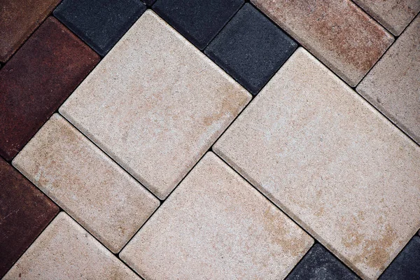 Moderna betongplattor block textur — Stockfoto