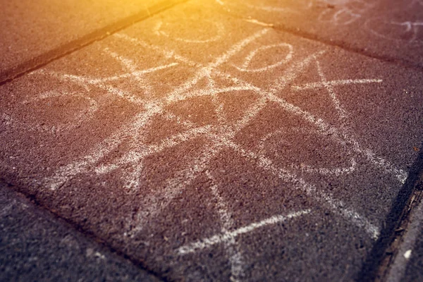 Strategic game of tic tac toe — Stock Photo, Image