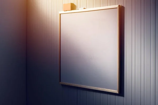 Blank whiteboard in the office, white board as copy space — Stock Photo, Image