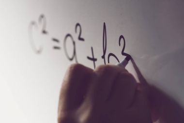 Pisagor teoremi, okul matematik dersinde
