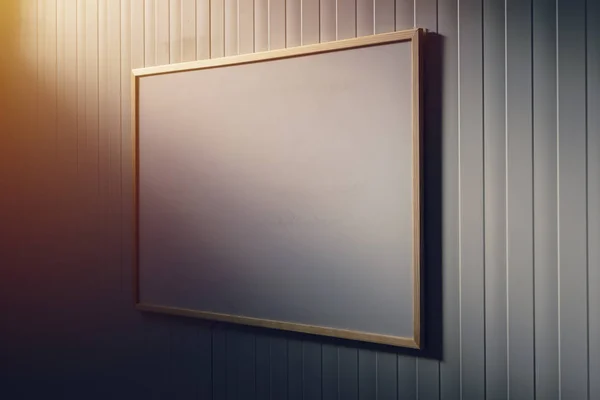 Blank whiteboard in the office, white board as copy space — Stock Photo, Image