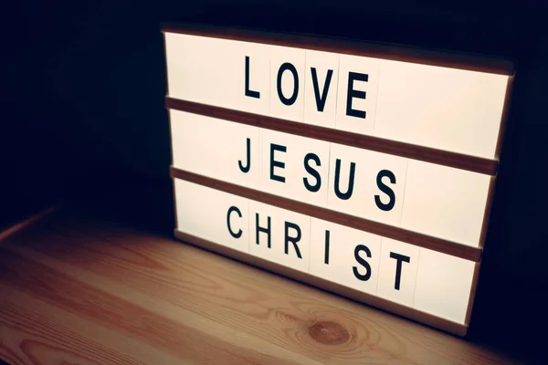 Liebe Jesuschrist — Stockfoto