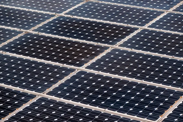 Solar panel photoelectric cells — Stock Photo, Image