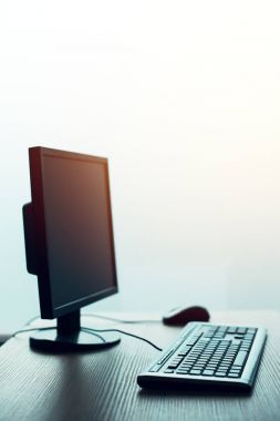 Masaüstü Pc bilgisayar boş ofis