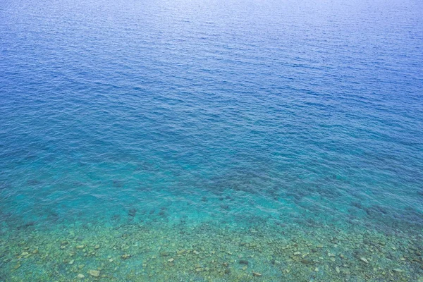 Luftaufnahme der blauen Meereslandschaft — Stockfoto