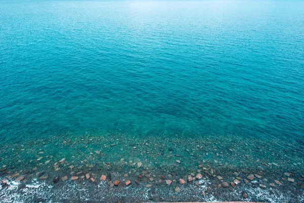 Letecký pohled na přímořská krajina — Stock fotografie