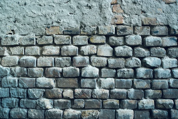 Textura de parede de tijolo arruinada — Fotografia de Stock