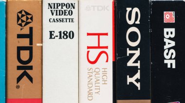 VHS video kaset, retro video teknolojisi