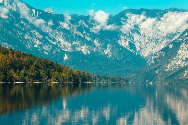 斯洛文尼亚的Bohinj湖 — 图库照片