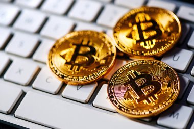 Bitcoins bilgisayar klavye
