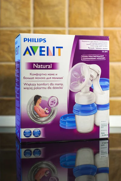 Philips Avent extractor de leche manual — Foto de Stock