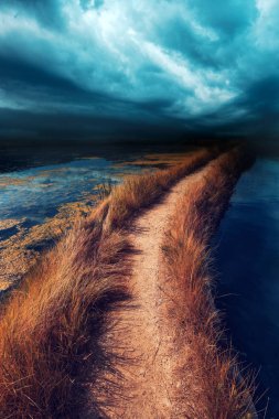 Belirsizlik, şüphe ve güvensizlik içinde belgili tanımlık gelecek