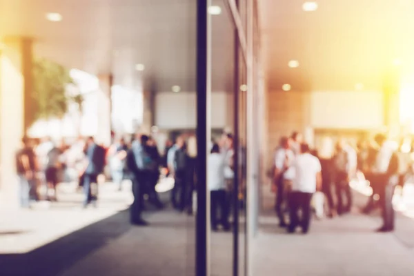 Abstrakte Verschwommenheit geschäftlicher und unternehmerischer Hintergründe — Stockfoto