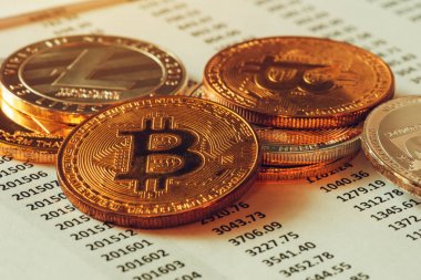 Bitcoin cryptocurrency para