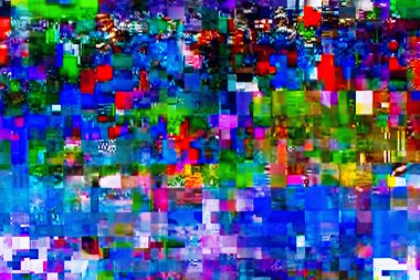 Dijital Tv arıza televizyon ekranında