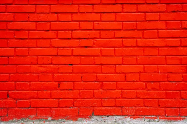 Červená cihlová zeď textura jako pozadí — Stock fotografie