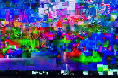Dijital Tv arıza televizyon ekranında