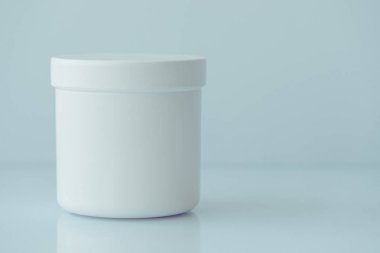 Kozmetik krem plastik kavanoz