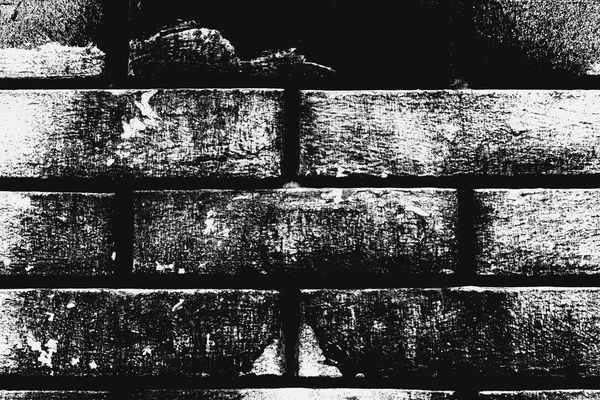 Черно-белый кирпичный рисунок стены в качестве фона — стоковое фото