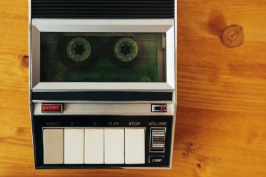 Vintage Player'da çalışırken ses kaset