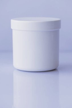 Kozmetik krem plastik kavanoz