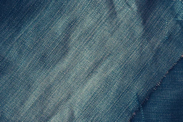 Jeans motif fond, texture matériau denim usé — Photo