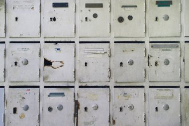 Eski posta kutuları için posta ve mektup