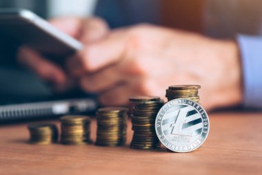 Litecoin cryptocurrency tüccar