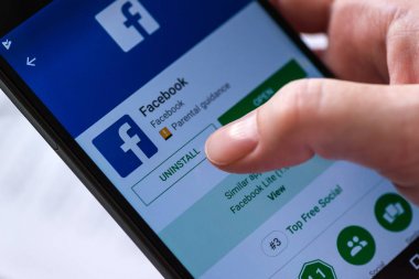 Facebook hareket eden app akıllı telefonlar için kaldırma