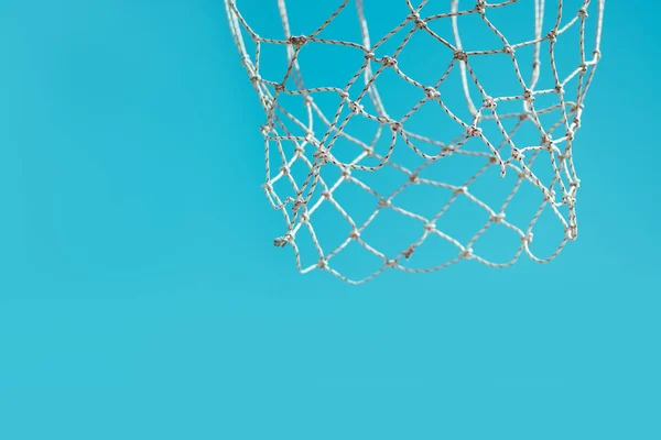 Баскетбольна обручка з сіткою — стокове фото