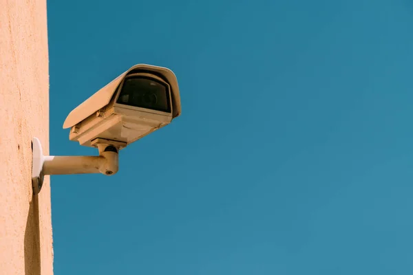 Security camera with copy space — Stock Photo, Image