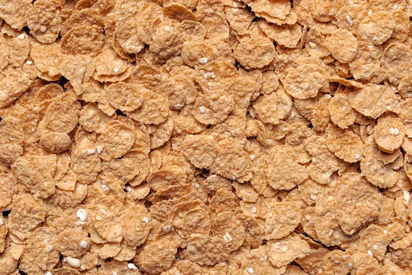 Oat flakes heap, top view — Stock Photo, Image