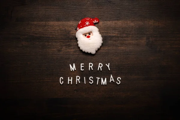 Santa Claus te desea una Feliz Navidad — Foto de Stock
