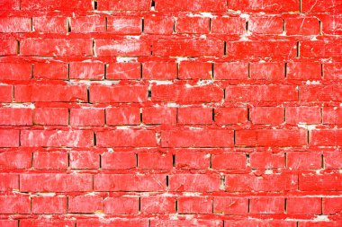 kırmızı tuğla duvar