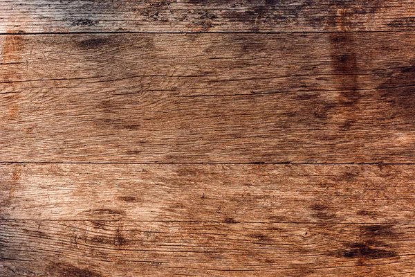 Old brown wooden board background — Stock Photo, Image