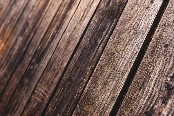 磨损硬木地板作为背景的对角线图案 — 图库照片