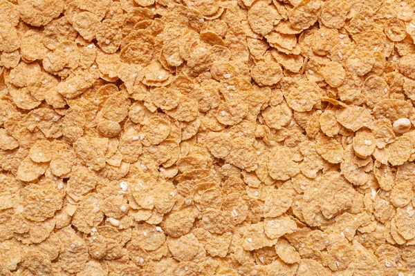 Oat flakes heap, top view — Stock Photo, Image