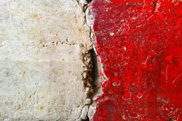 Grunge couleur blanche rouge revêtement de sol en béton texture de surface que le dos — Photo