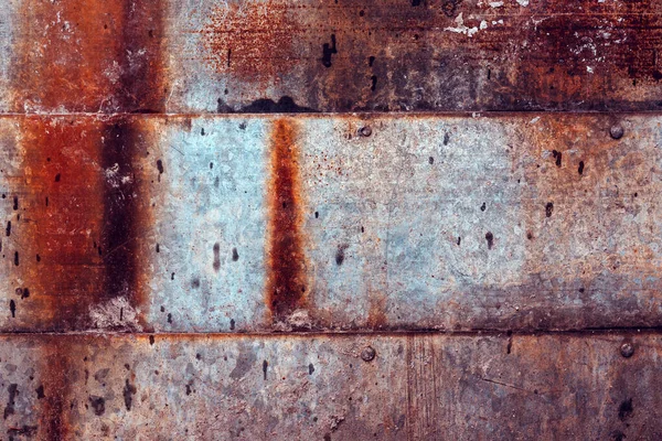 Corroded Metal Surface Texture Background Unique Rusty Pattern Metallic Plate — Stock Photo, Image